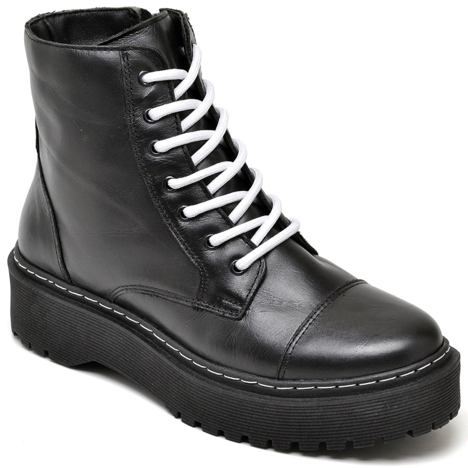 bota coturno feminina kanui